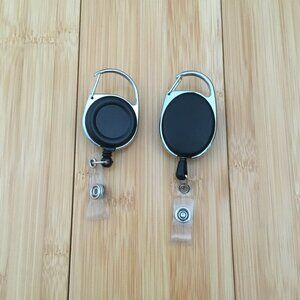 Brand New Retractable Badge Reels with Carabiner Clip
